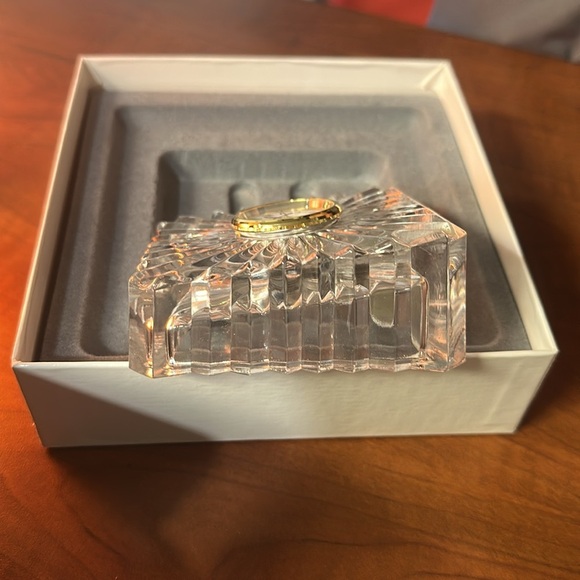 🔥VTG Mikasa West Germany Quadrant Quartz Clock Small Desk Crystal Roman Numerals - Picture 5 of 9